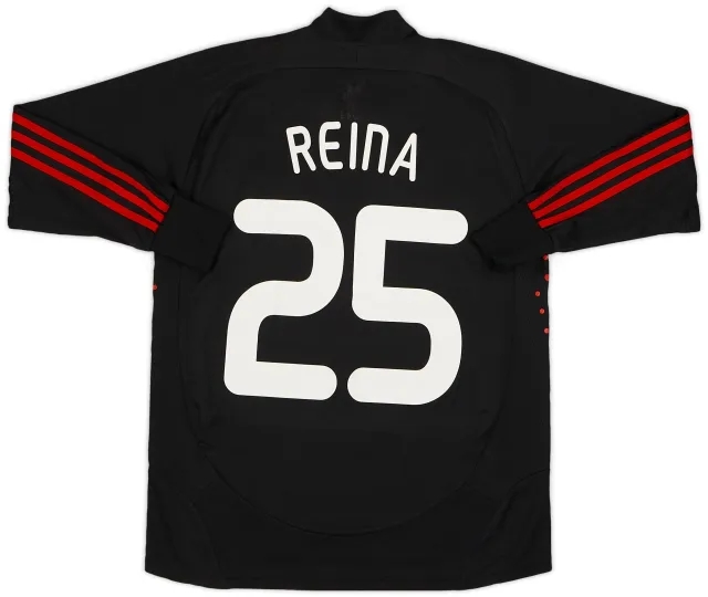 adidas 2008-09 Liverpool GK Shirt Reina #25 - 9/10 - (L.Boys)