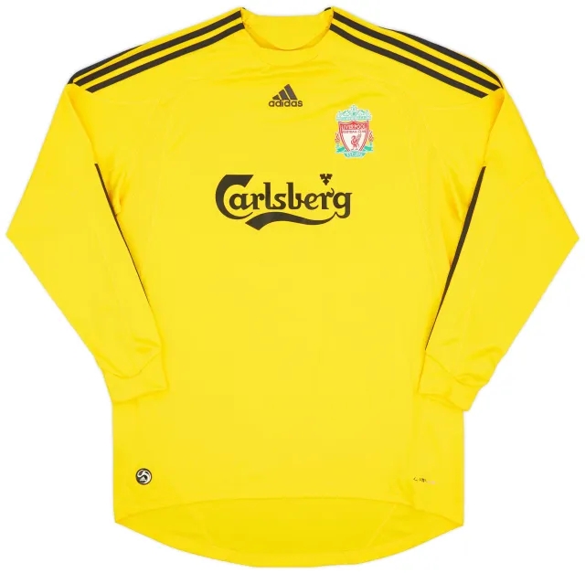 adidas 2009-10 Liverpool GK Shirt - 8/10 - (XL)