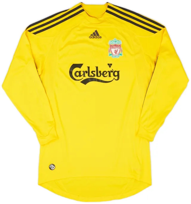 adidas 2009-10 Liverpool GK Shirt - 9/10 - (S)