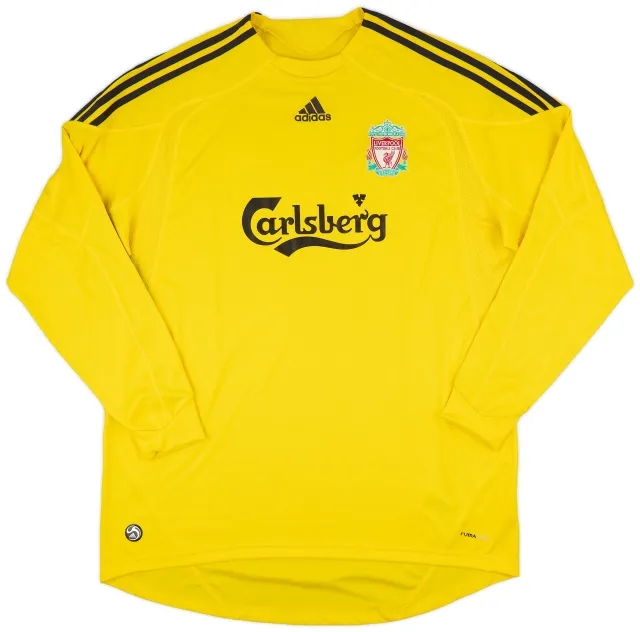 adidas 2009-10 Liverpool GK Shirt - 8/10 - (XXL)