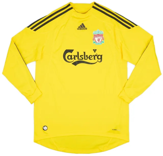 adidas 2009-10 Liverpool GK Shirt - 8/10 - (S)