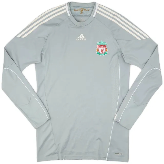 adidas 2010-12 Liverpool Player Issue TechFit GK Shirt - 7/10 - (XXL)