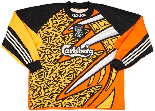 adidas 1995-96 Liverpool GK Shirt - 9/10 - (XXL)