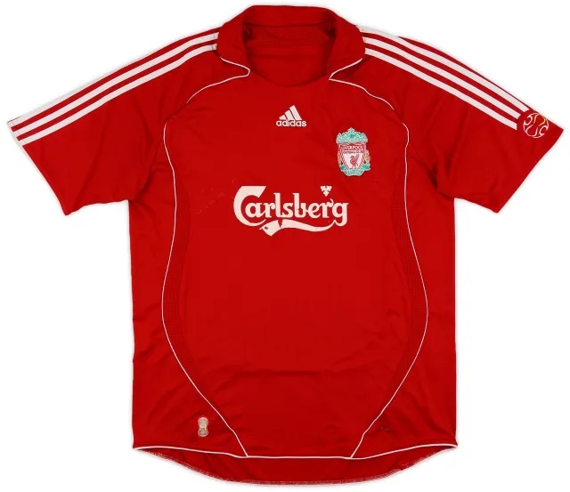 adidas 2006-08 Liverpool Home Shirt - 5/10 - (XL)