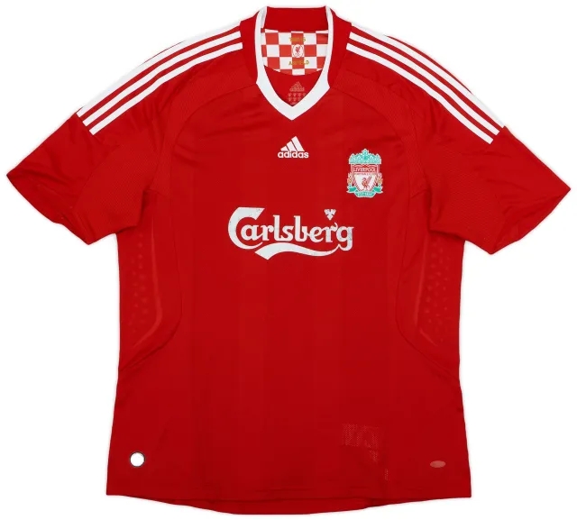 adidas 2008-10 Liverpool Home Shirt - 5/10 - (XL)