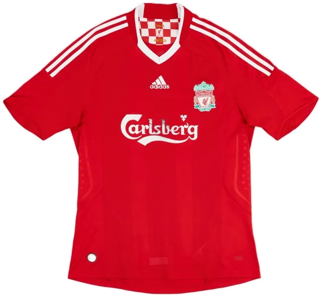 adidas 2008-10 Liverpool Home Shirt - 5/10 - (M)