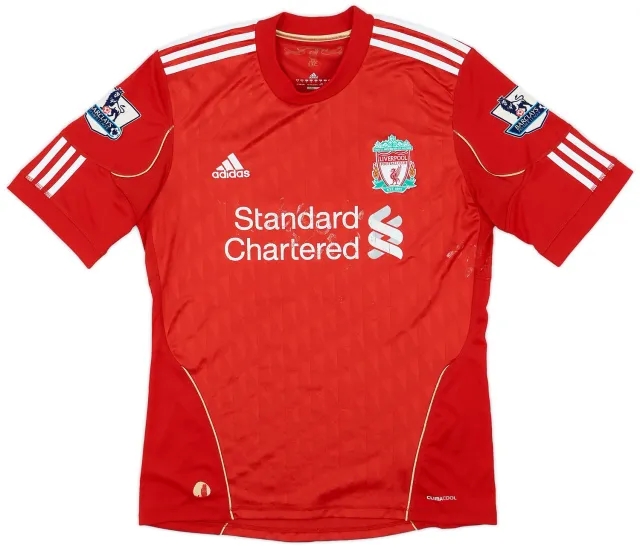 adidas 2010-12 Liverpool Home Shirt - 5/10 - (M)