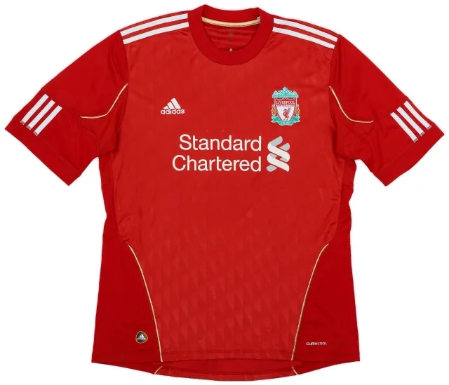 adidas 2010-12 Liverpool Home Shirt - 5/10 - (L)