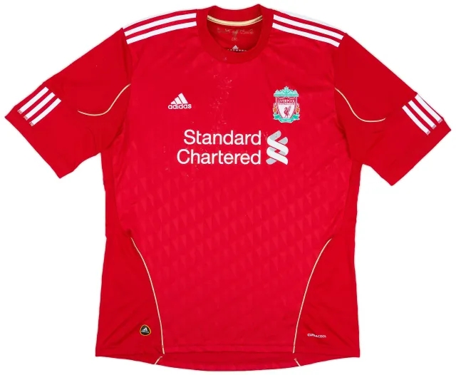 adidas 2010-12 Liverpool Home Shirt - 5/10 - (XL)