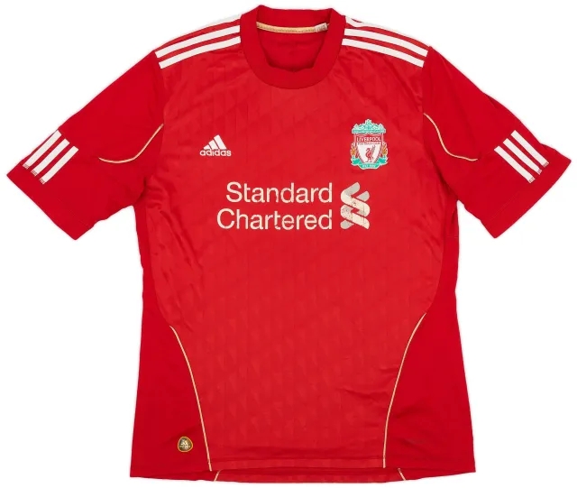 adidas 2010-12 Liverpool Home Shirt - 5/10 - (L)