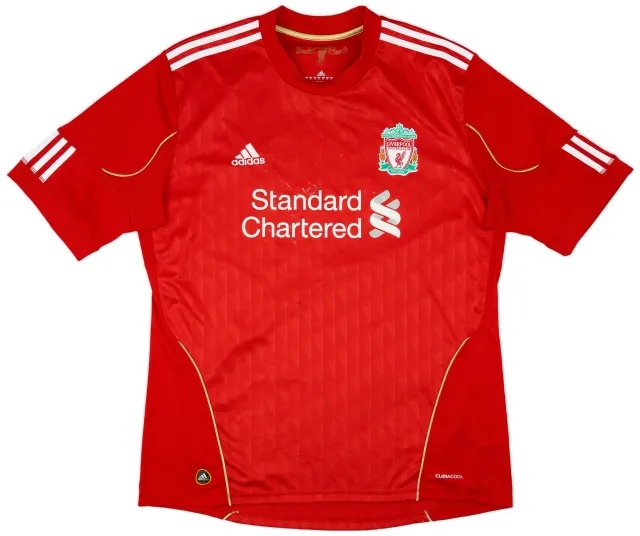 adidas 2010-12 Liverpool Home Shirt - 5/10 - (XL)