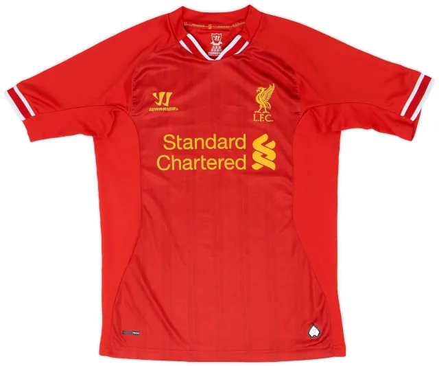 2013-14 Liverpool Home Shirt - 9/10 - (XL.Boys)