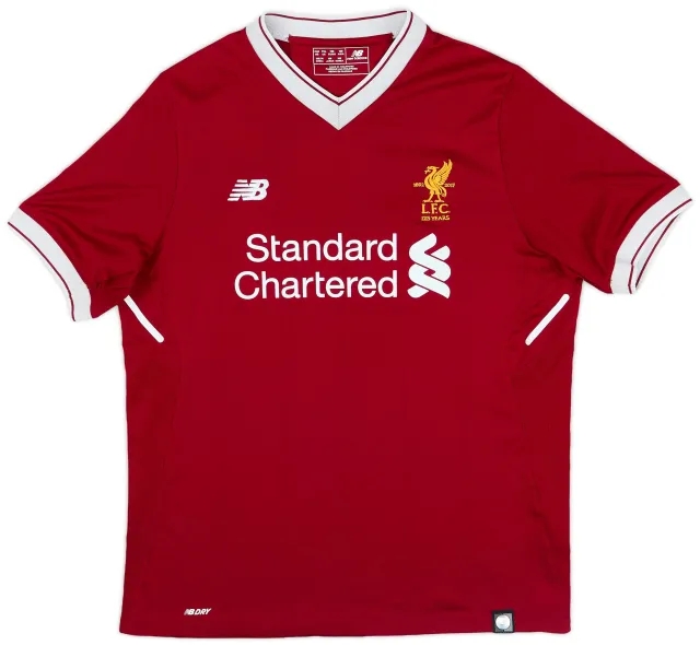 NewBalance 2017-18 Liverpool 125 Years Home Shirt - 8/10 - (XL.Boys)
