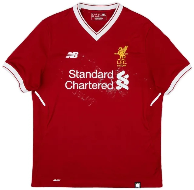 NewBalance 2017-18 Liverpool 125 Years Home Shirt - 5/10 - (M)
