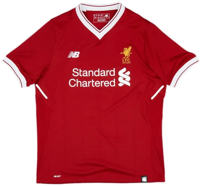 NewBalance 2017-18 Liverpool 125 Years Home Shirt - 8/10 - (XL.Boys)