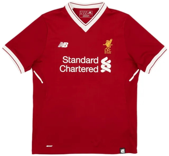 NewBalance 2017-18 Liverpool 125 Years Home Shirt - 8/10 - (XL.Boys)