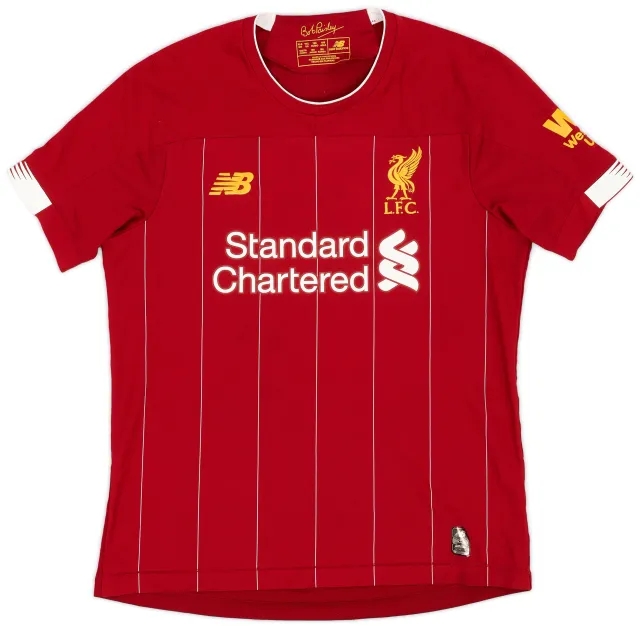NewBalance 2019-20 Liverpool Home Shirt - 7/10 - (XL.Boys)