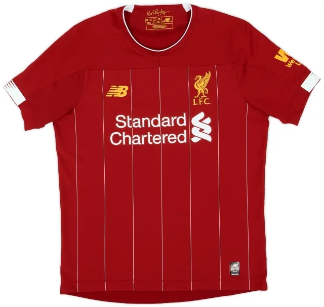 NewBalance 2019-20 Liverpool Home Shirt - 10/10 - (XL.Boys)