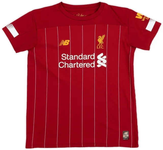 NewBalance 2019-20 Liverpool Home Shirt - 9/10 - (S.Boys)