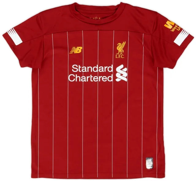 NewBalance 2019-20 Liverpool Home Shirt - 9/10 - (6-7Y)