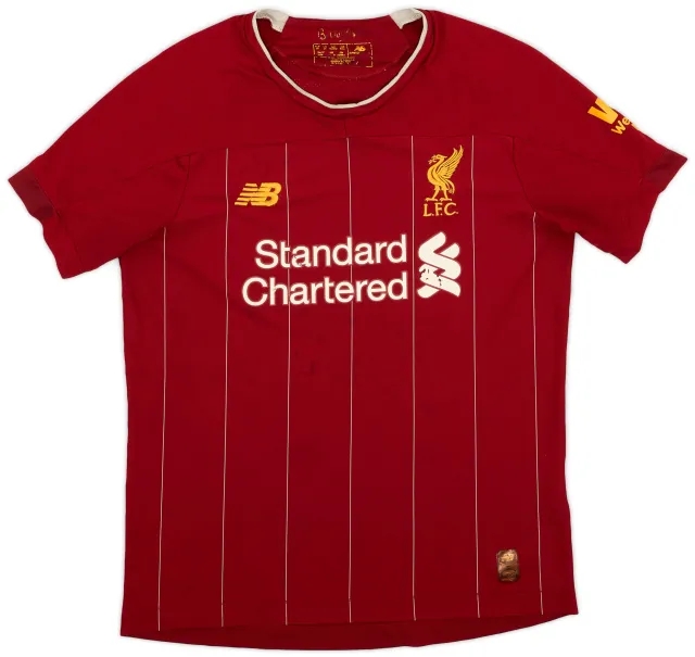 NewBalance 2019-20 Liverpool Home Shirt - 5/10 - (XL.Boys)