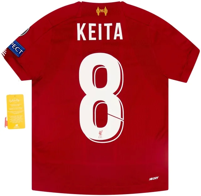 NewBalance 2019-20 Liverpool Home Shirt Keita #8 (S.Boys)