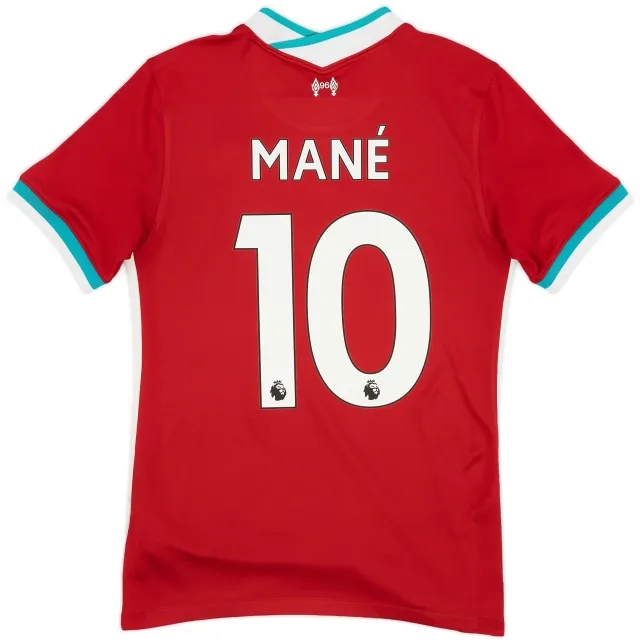 Nike 2020-21 Liverpool Home Shirt Mane #10 - 7/10 - (S)