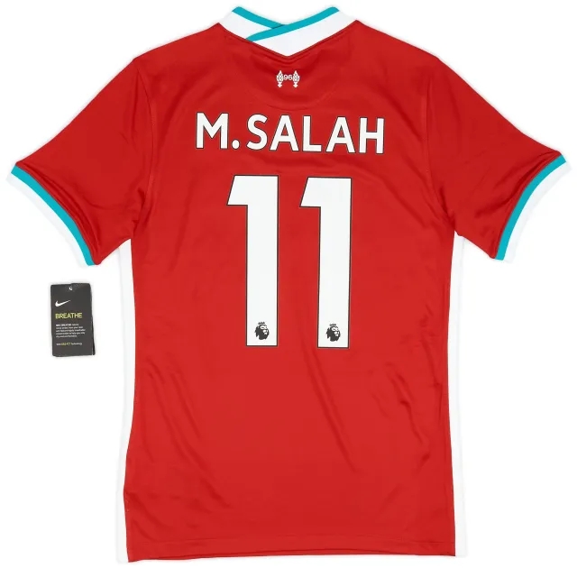 Nike 2020-21 Liverpool Home Shirt M. Salah #11 (S)
