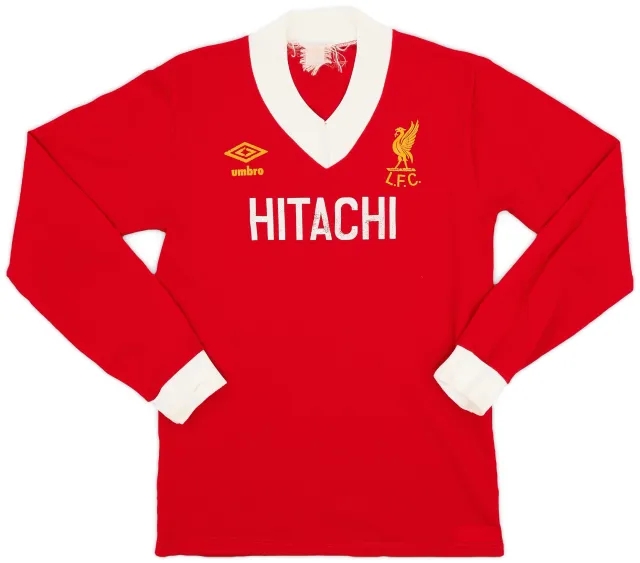 Umbro 1976-79 Liverpool Home L/S Shirt - 7/10 - (S)