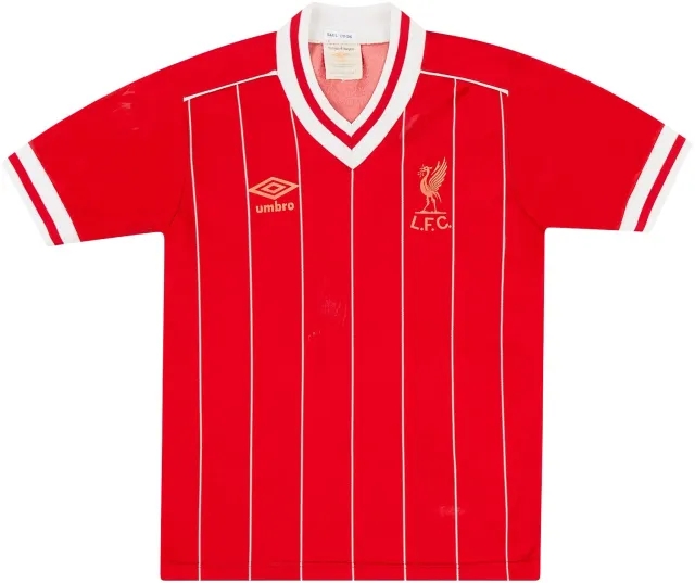 Umbro 1982-85 Liverpool Home Shirt - 6/10 - (L.Boys)