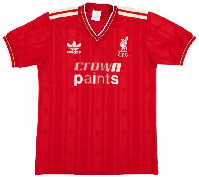 adidas 1985-87 Liverpool Home Shirt - 5/10 - (S)