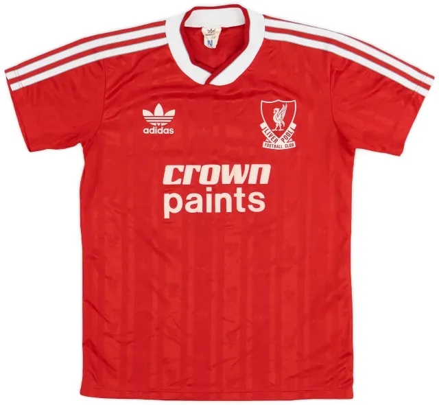 adidas 1987-88 Liverpool Home Shirt - 8/10 - (S)