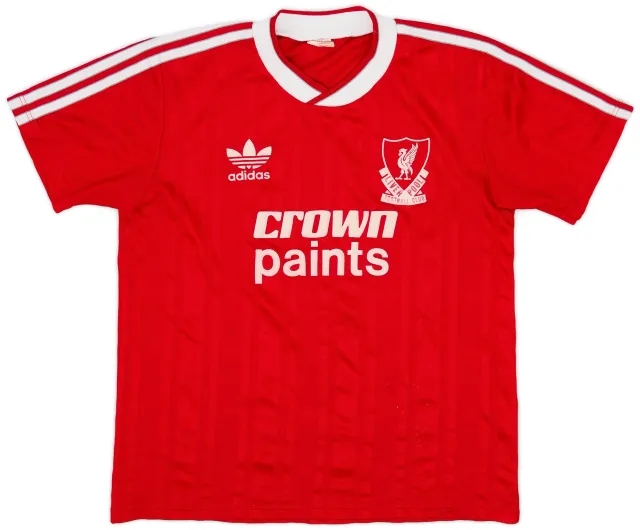 adidas 1987-88 Liverpool Home Shirt - 8/10 - (S)