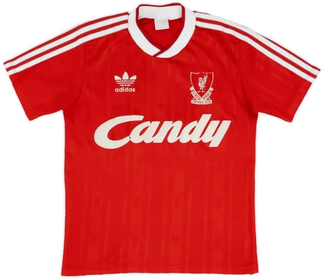 adidas 1988-89 Liverpool Home Shirt - 5/10 - (S)