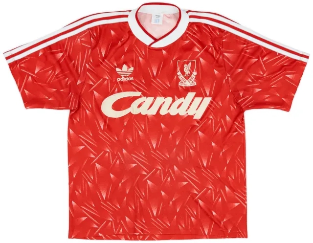 adidas 1989-91 Liverpool Home Shirt - 6/10 - (M/L)