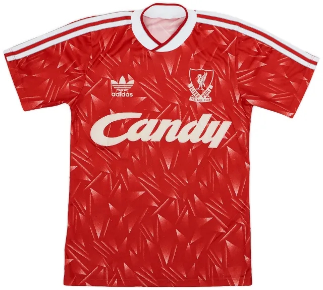 adidas 1989-91 Liverpool Home Shirt - 5/10 - (S)