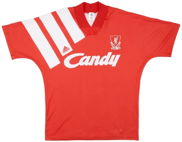 adidas 1991-92 Liverpool Home Shirt - 6/10 - (M/L)