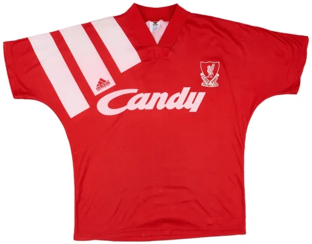 adidas 1991-92 Liverpool Home Shirt - 7/10 - (M)