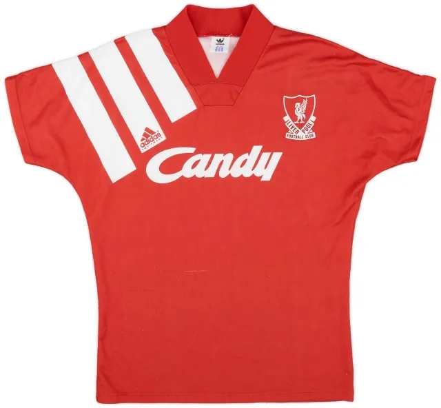 adidas 1991-92 Liverpool Home Shirt - 6/10 - (S)