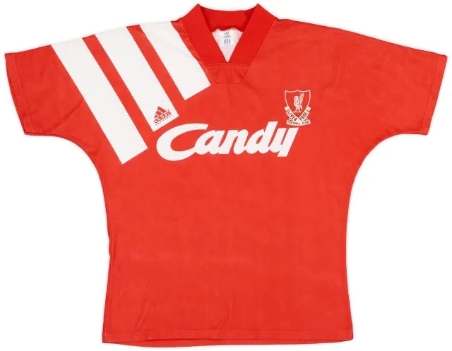 adidas 1991-92 Liverpool Home Shirt - 8/10 - (M/L)