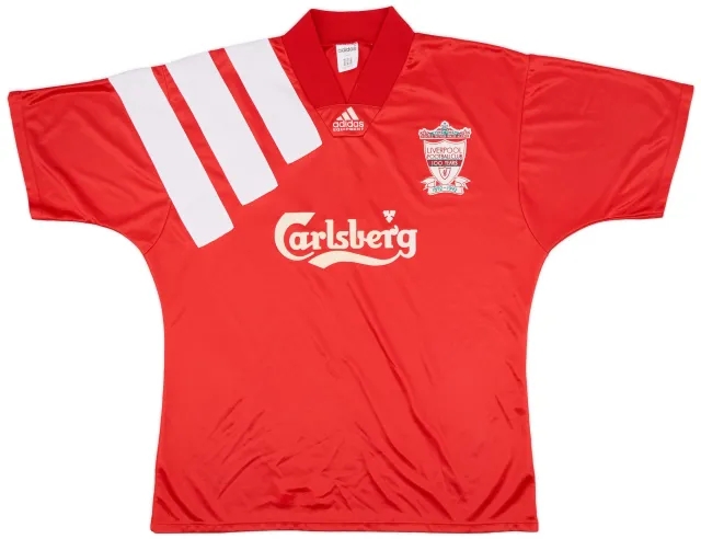 adidas 1992-93 Liverpool Centenary Home Shirt - 5/10 - (L/XL)