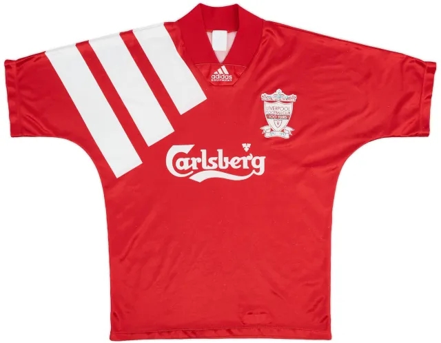 adidas 1992-93 Liverpool Centenary Home Shirt - 7/10 - (S)