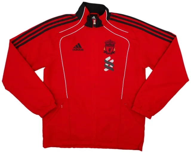 2010-11 Liverpool adidas Track Jacket - 10/10 - (S)