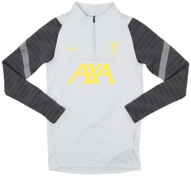 2021-22 Liverpool Nike 1/4 Zip Training Top - 9/10 - (XS)