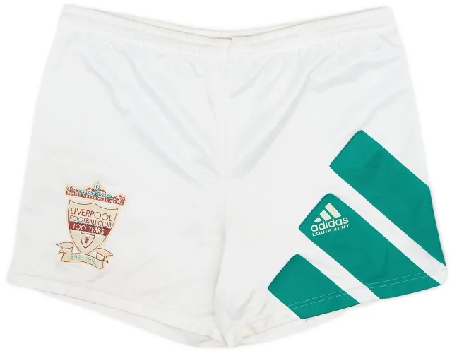 adidas 1991-92 Liverpool Away Shorts - 6/10 - (S)