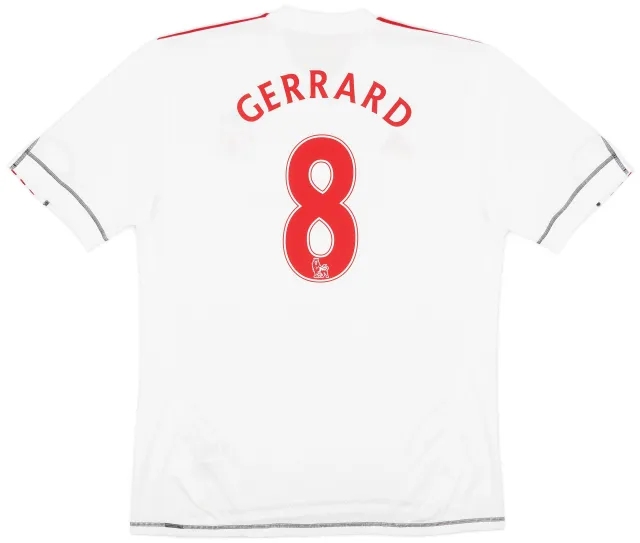 adidas 2009-10 Liverpool Third Shirt Gerrard #8 - 8/10 - (XL)