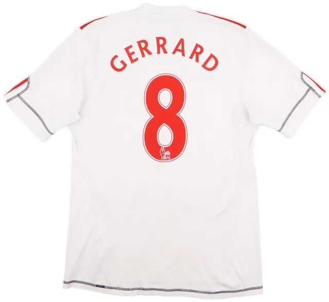 adidas 2009-10 Liverpool Third Shirt Gerrard #8 - 5/10 - (M)