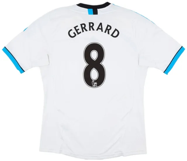adidas 2011-12 Liverpool Third Shirt Gerrard #8 - 6/10 - (L)
