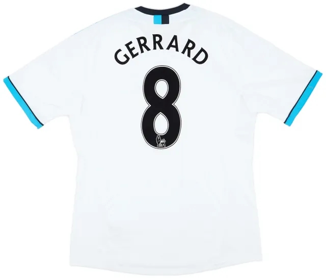 adidas 2011-12 Liverpool Third Shirt Gerrard #8 - 8/10 - (XL)