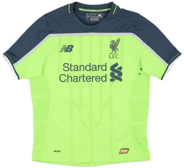 NewBalance 2016-17 Liverpool Third Shirt - 9/10 - (M.Boys)